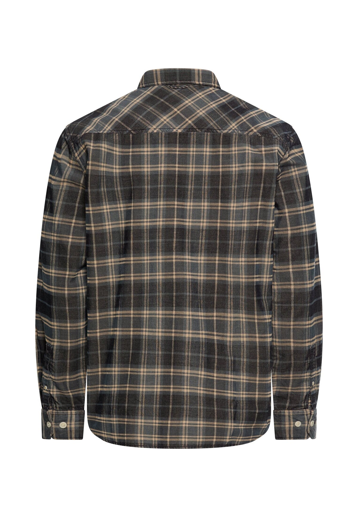 Baumwollhemd mit Button-Down-Kragen (Tinted Blue)