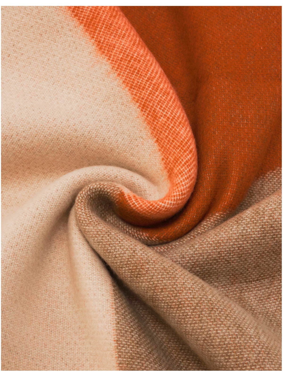 Schal Cashmink-Schal mit geometrischem Colour Block Design (Racing Red)