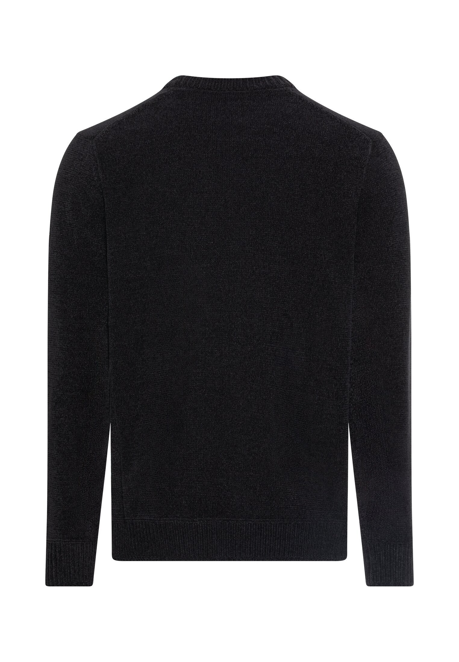 Pullover mit seitlichem Strick-Einsatz (Dark Navy)