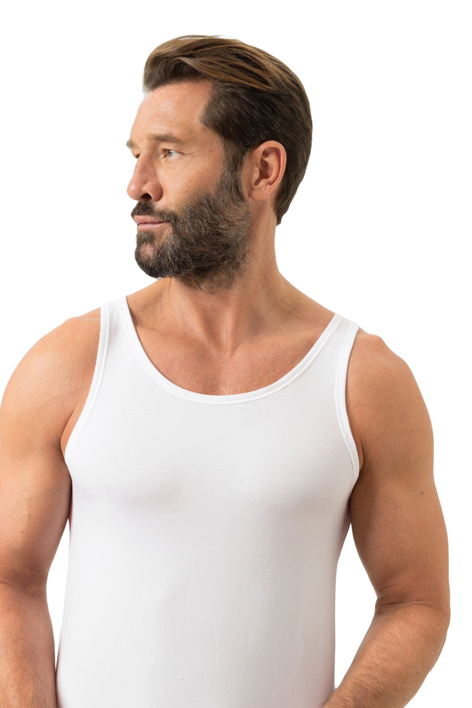 Athletic-Shirt (Weiss)