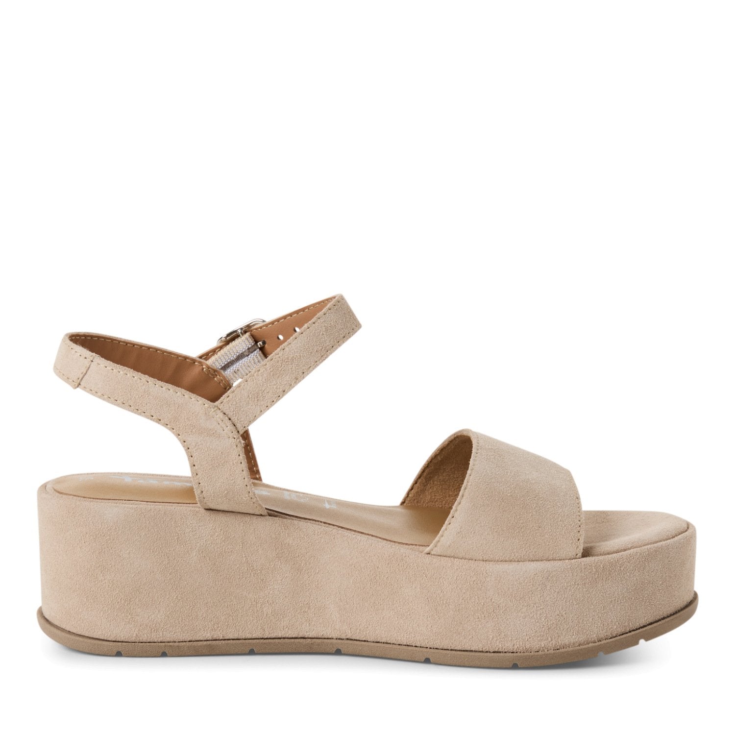 Sandalette (Ivory Suede)