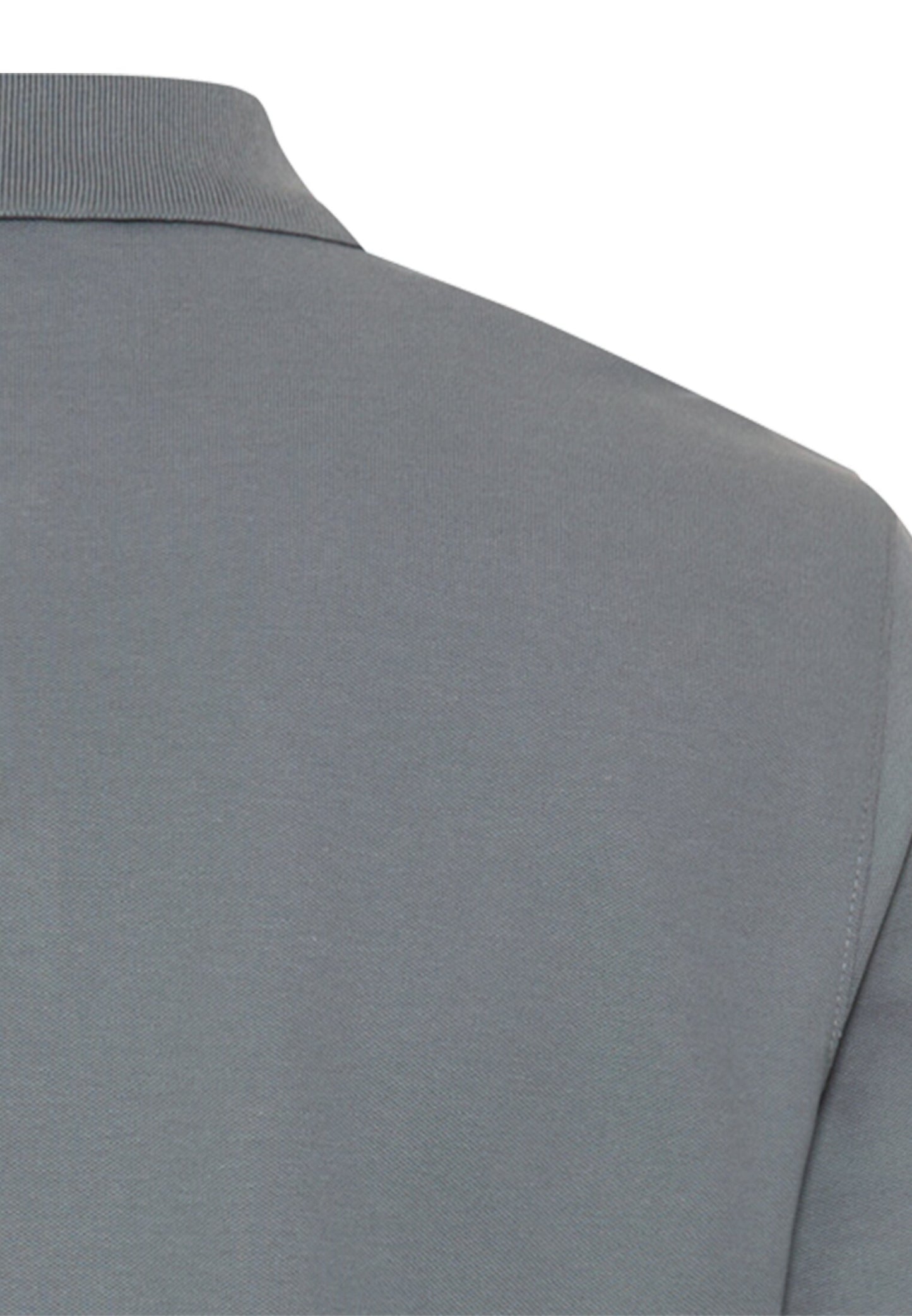 Poloshirt mit Kontrastdetails (Stormy Blue)