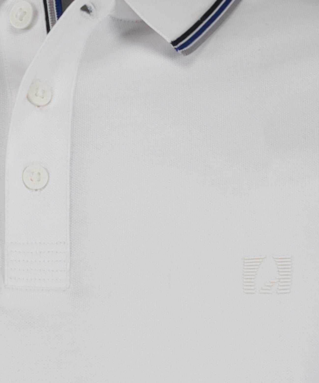 Piqué-Polo "keep dry", modern fit (Weiss)