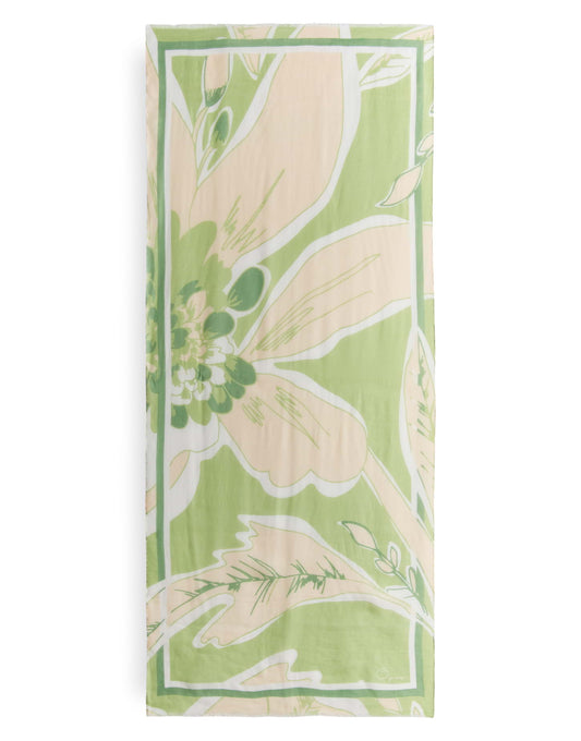 Aflume scarf (Green Glow)