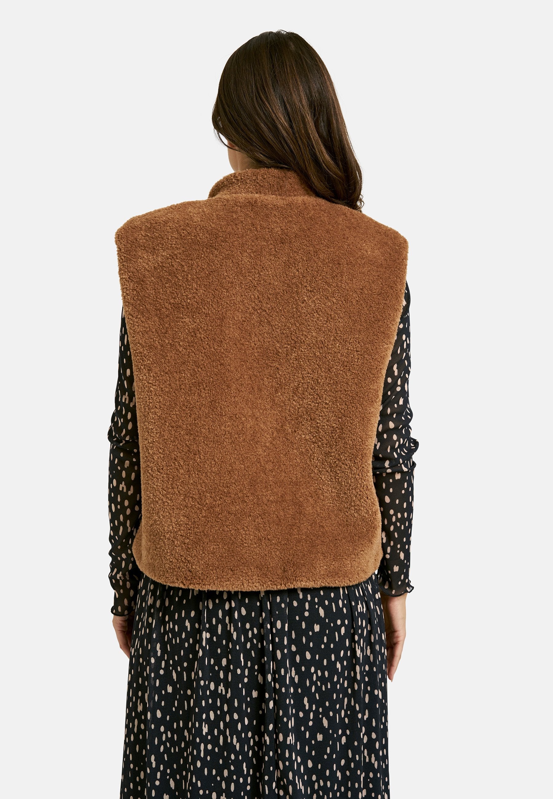 Teddy Vest (Caramel)