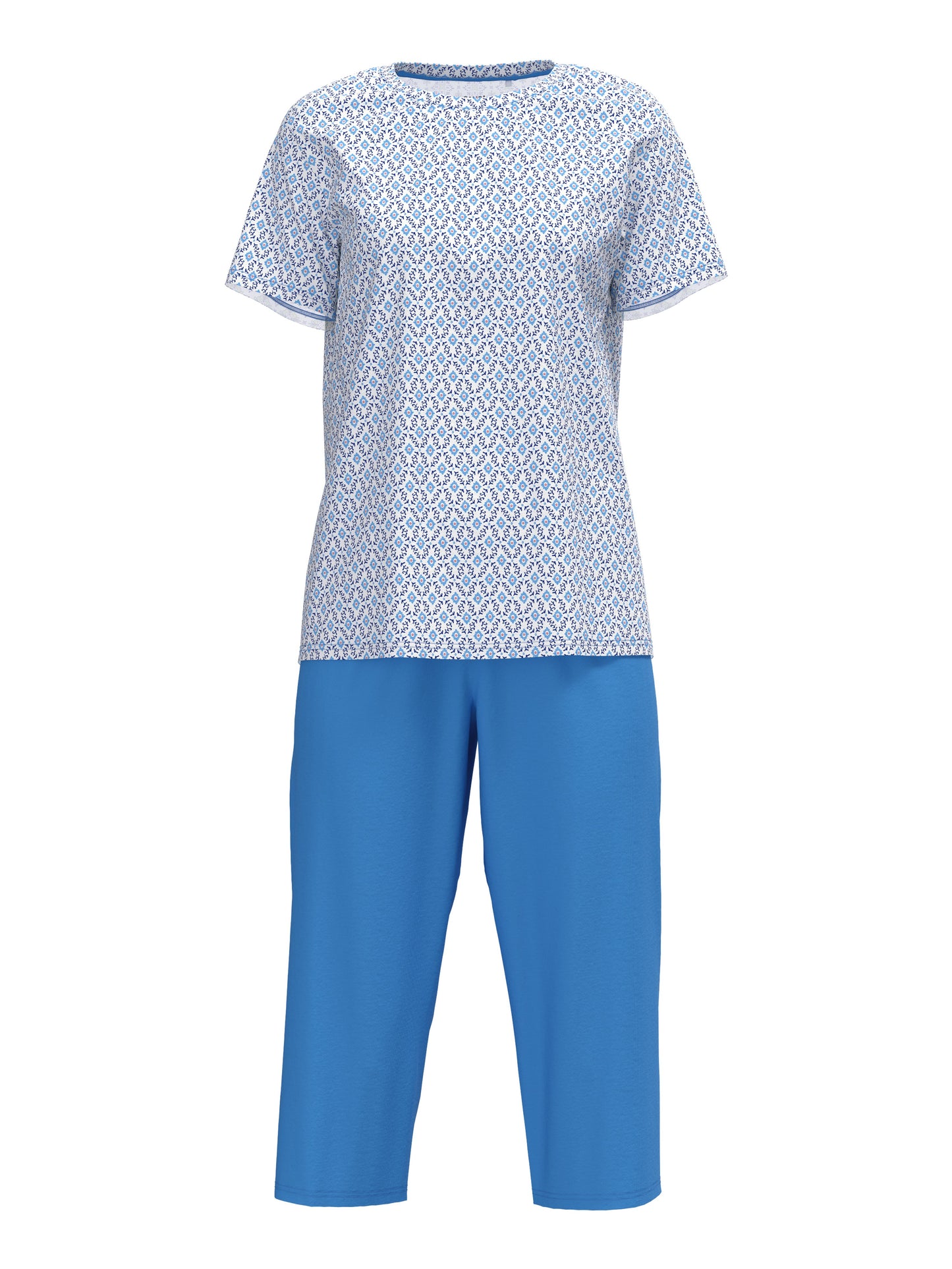 WOMEN 3/4 Pyjamas (Azurit Blue)