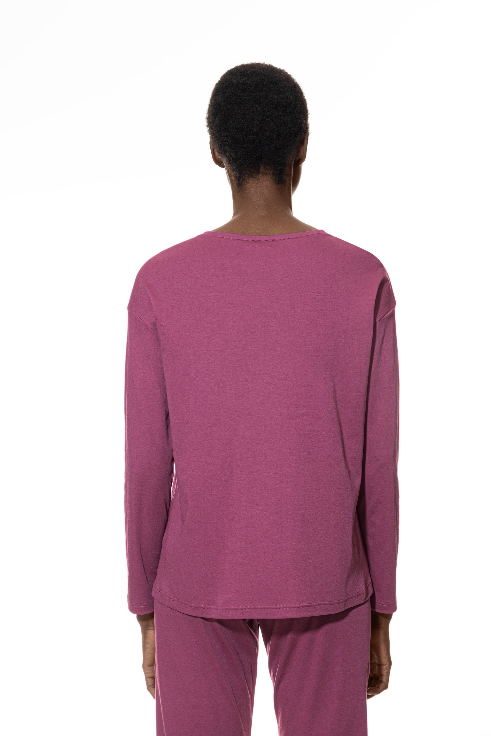 T-Shirt langarm (Elderberry)