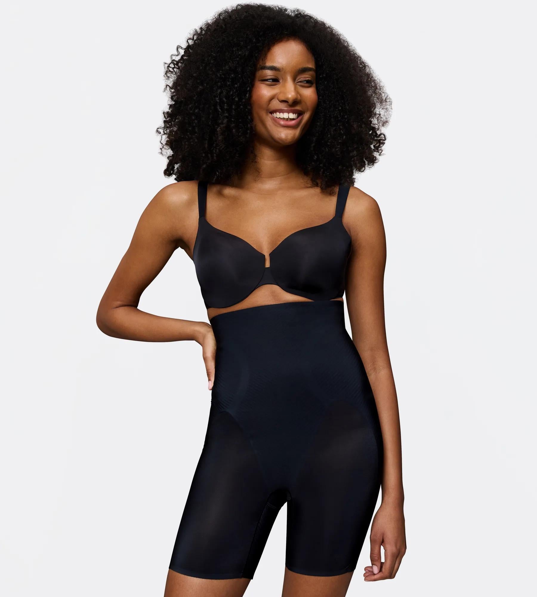 BMU Illusion Curve Super HW Mid-Thigh (Black)