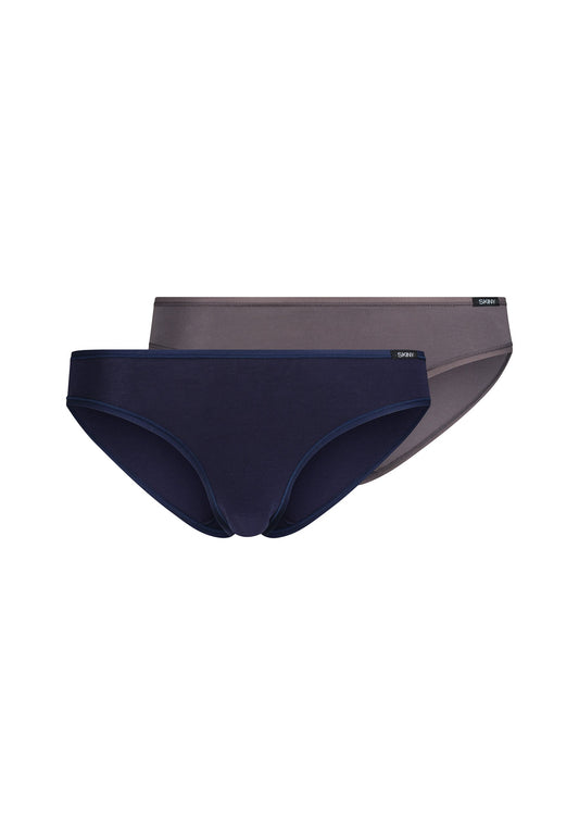 SKINY Damen Rio Slip DP Cotton Advantage (Bluevolcanic Se)
