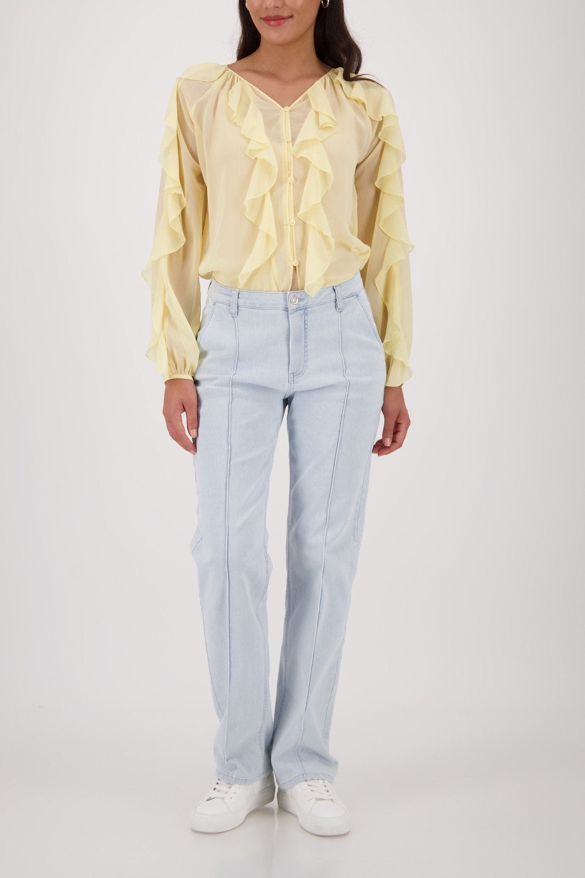Bluse (Pastel Yellow)