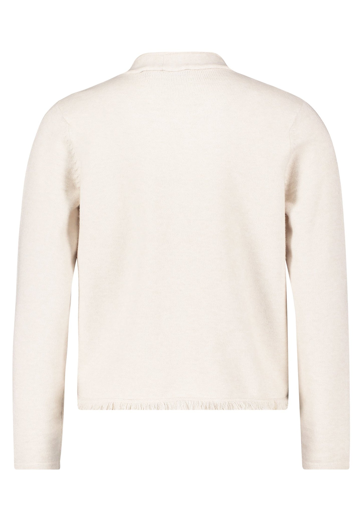 Casual-Strickjacke (Light Beige Mel)