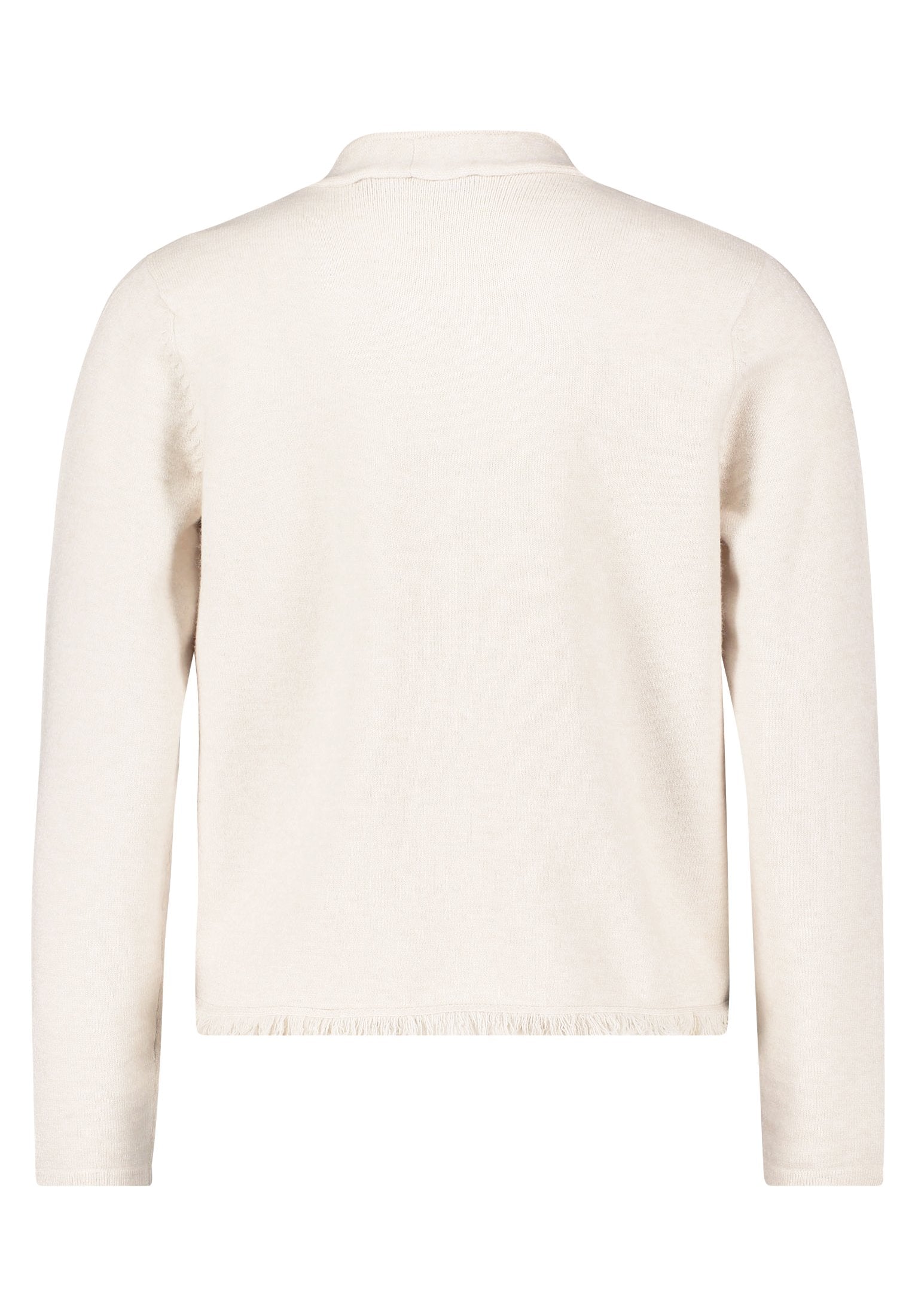 Casual-Strickjacke (Light Beige Mel)