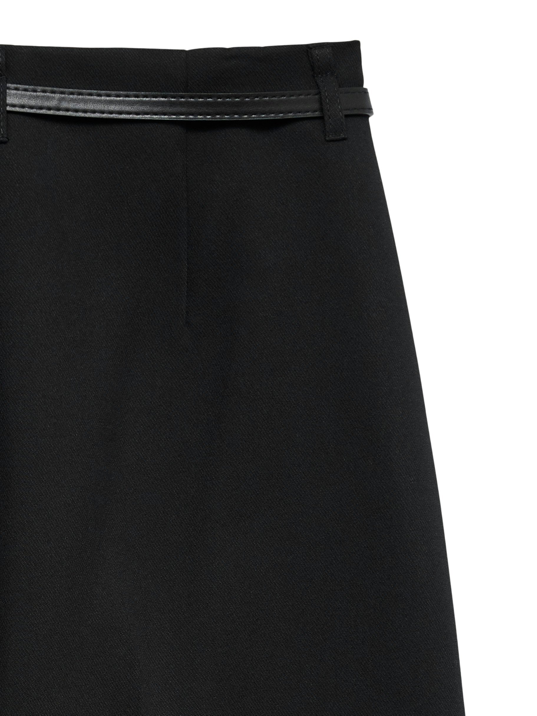 Vmelma Hw Wide Culotte Belt Pant Noos (Black)