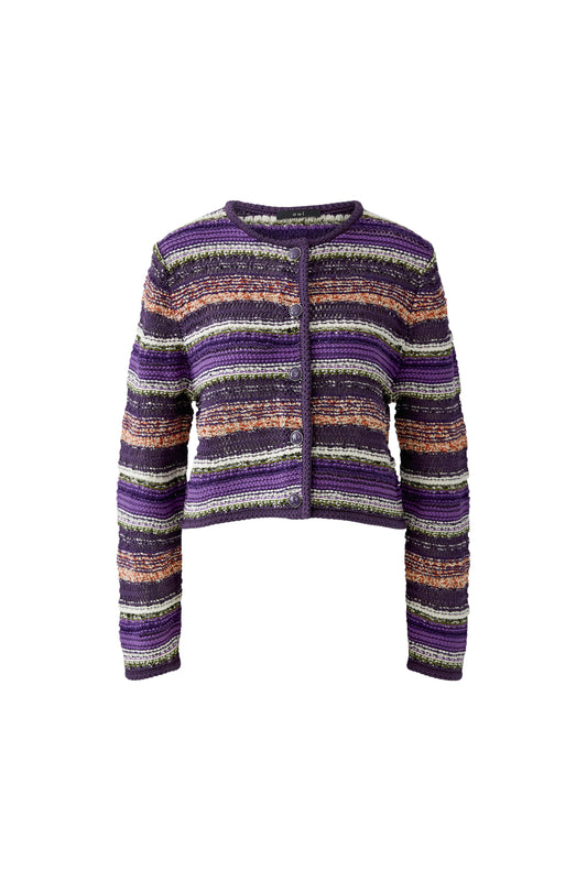 Strickjacke (Dk Violett Oran)