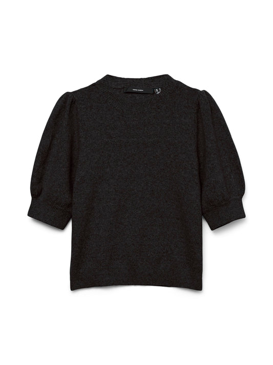 Vmdoffy 2/4 O-neck Pullover Ga Noos (Chocolate)