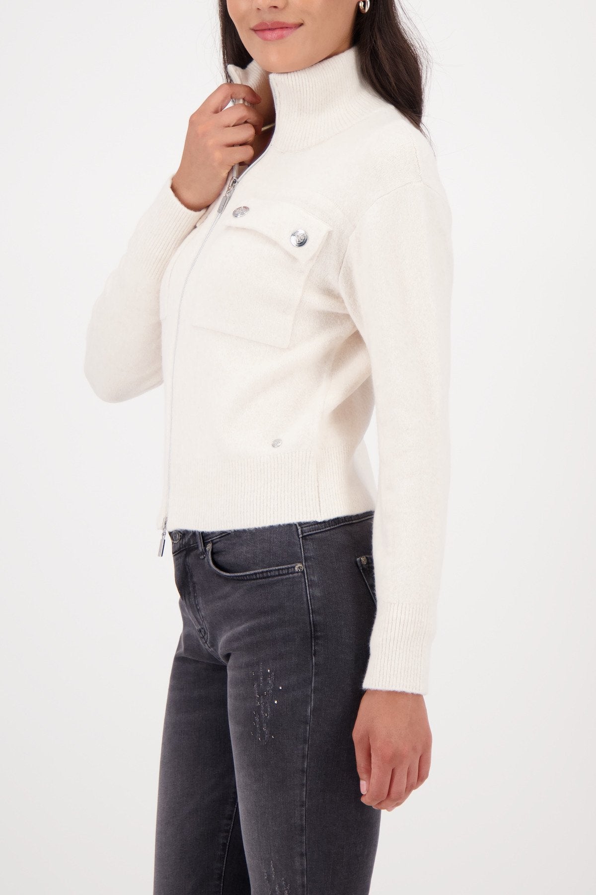 Strickjacke (Almond)