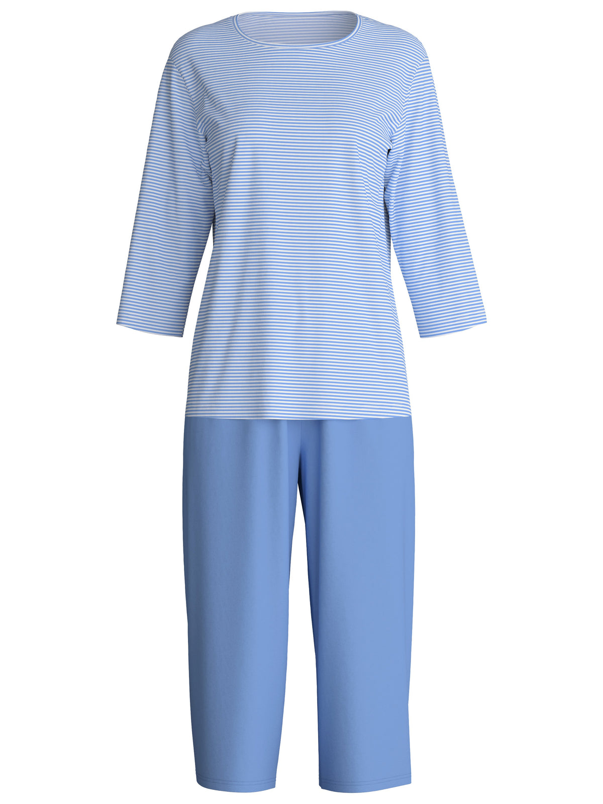 WOMEN 3/4 Pyjamas (Hydrangea Blue)