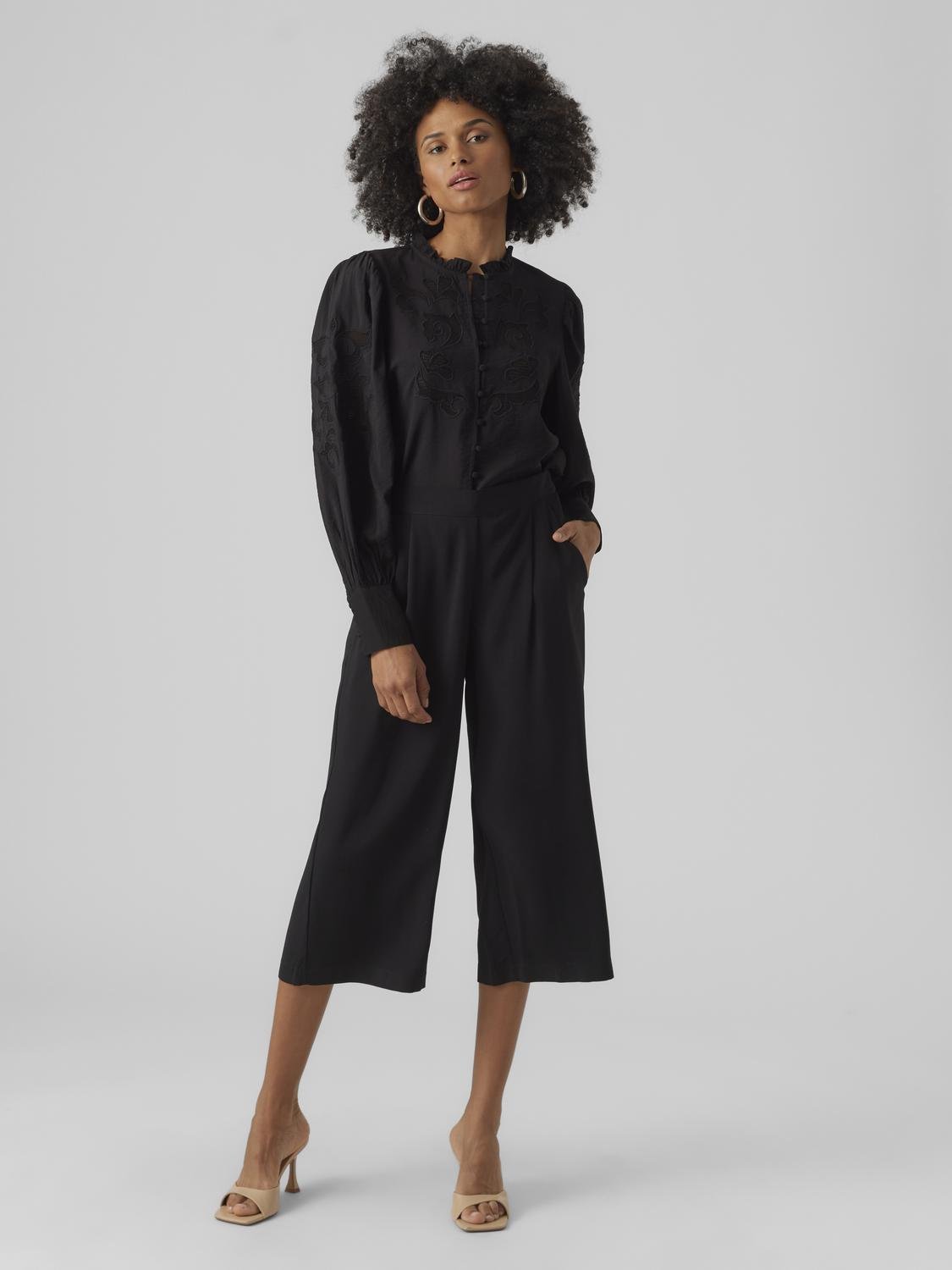 Vmcoco Culotte Pant Wvn Ga Noos (Black)