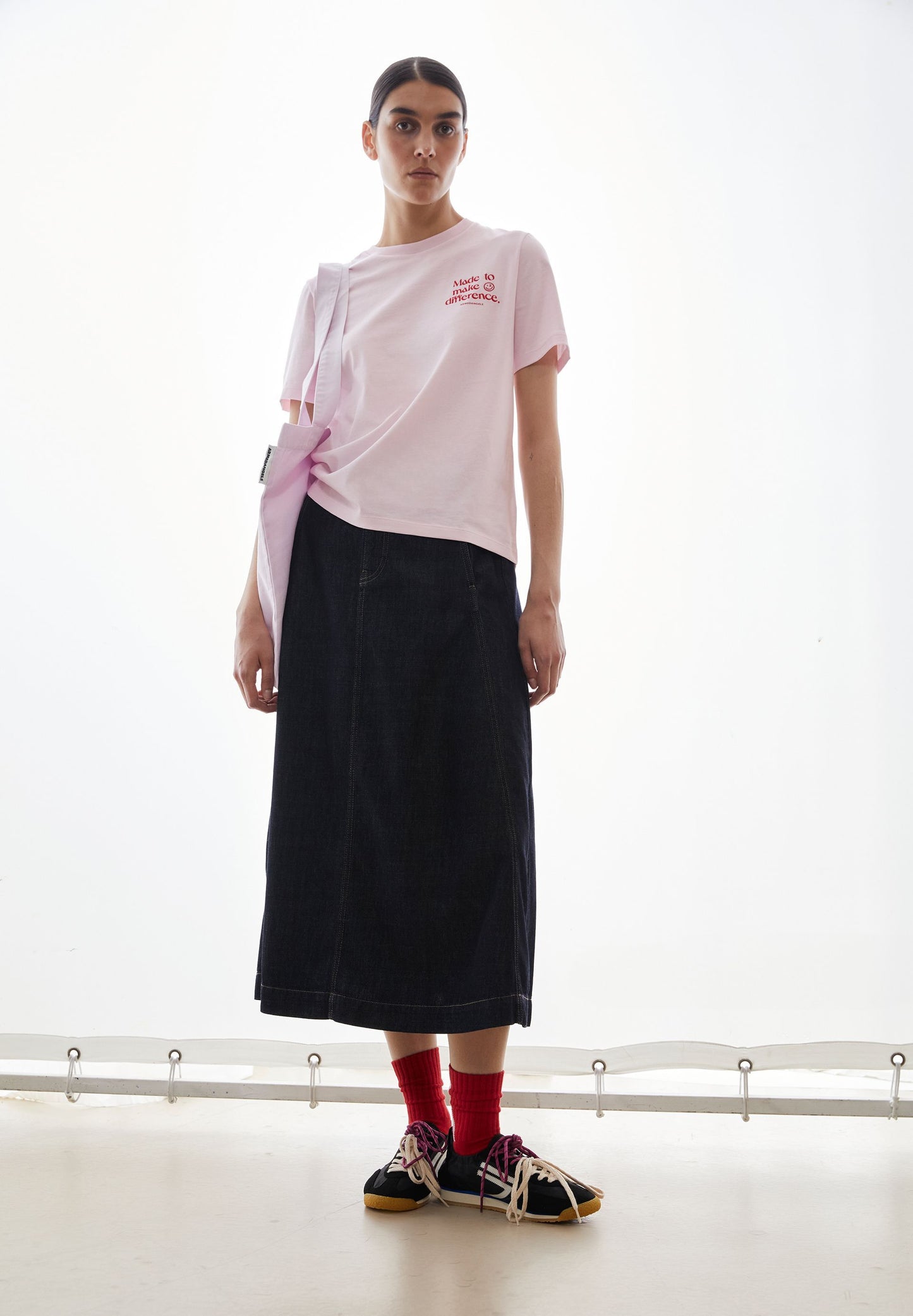 Lualaa Embro T-shirt (Pink Mist)