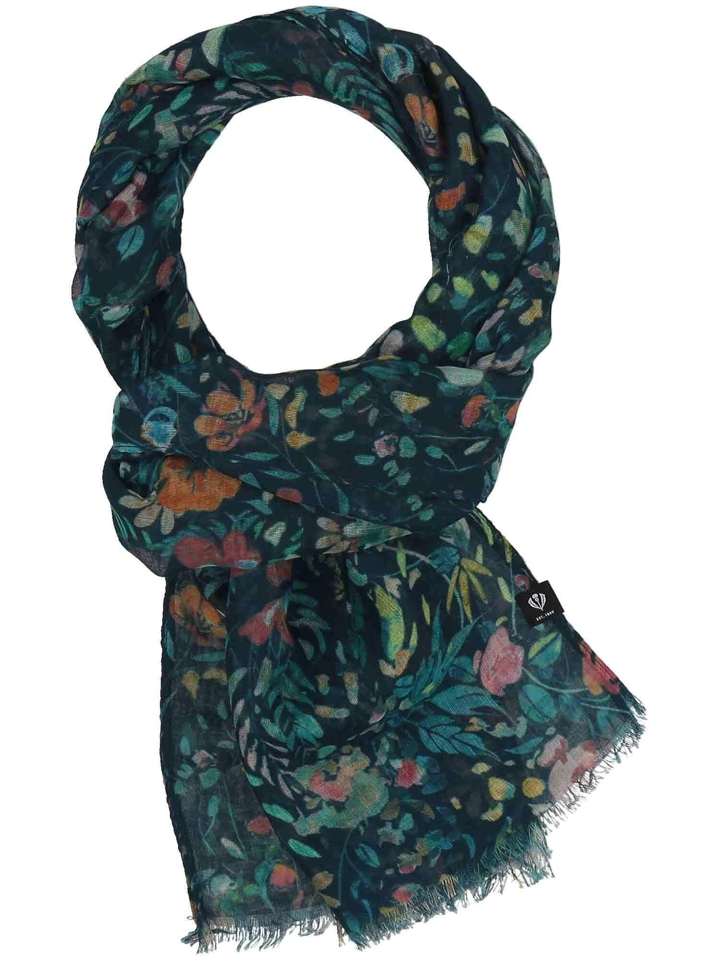 Schal Polyester Schal (Crystal Teal)