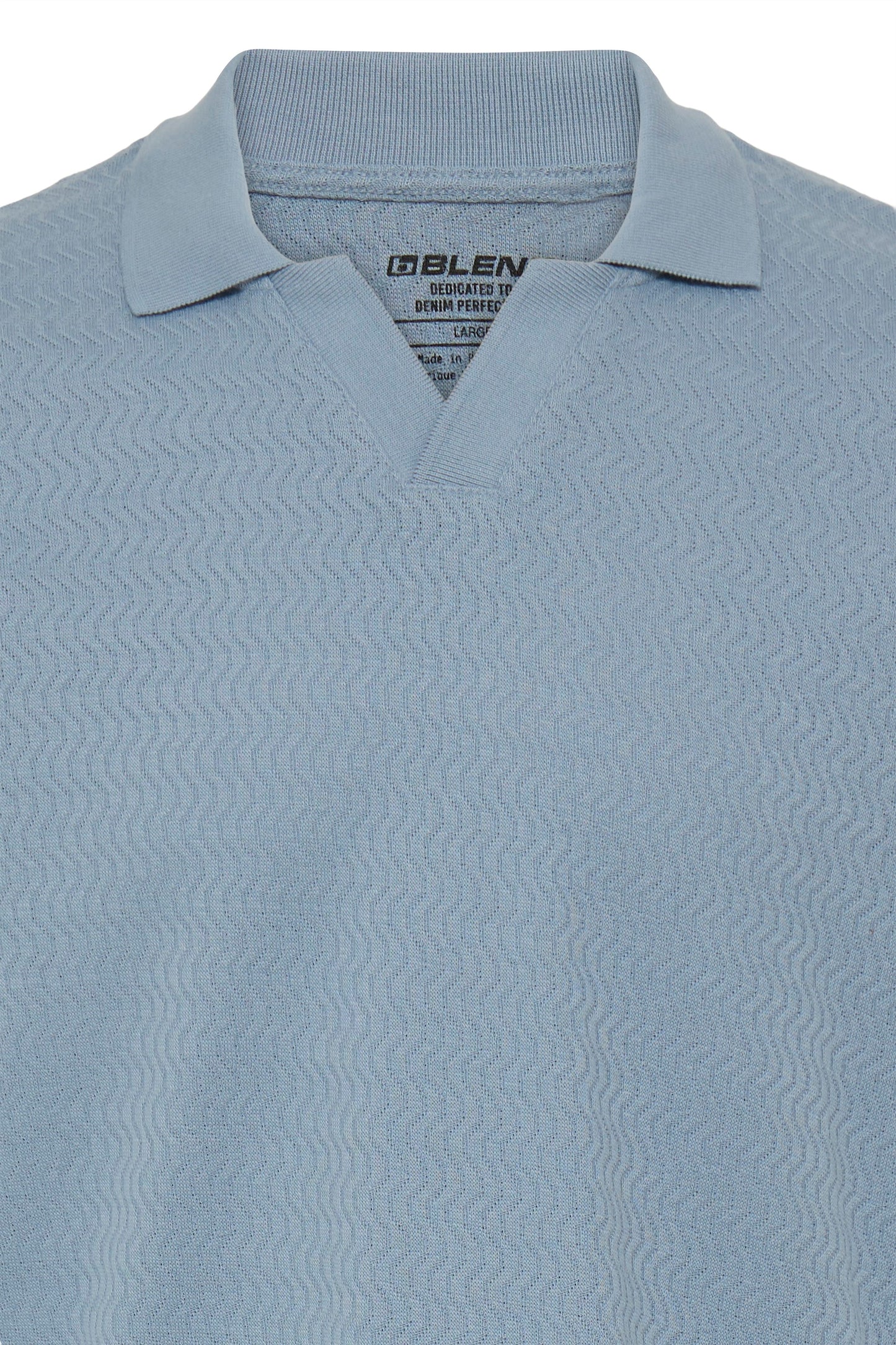 Bheskild Polo S/s (Faded Denim)