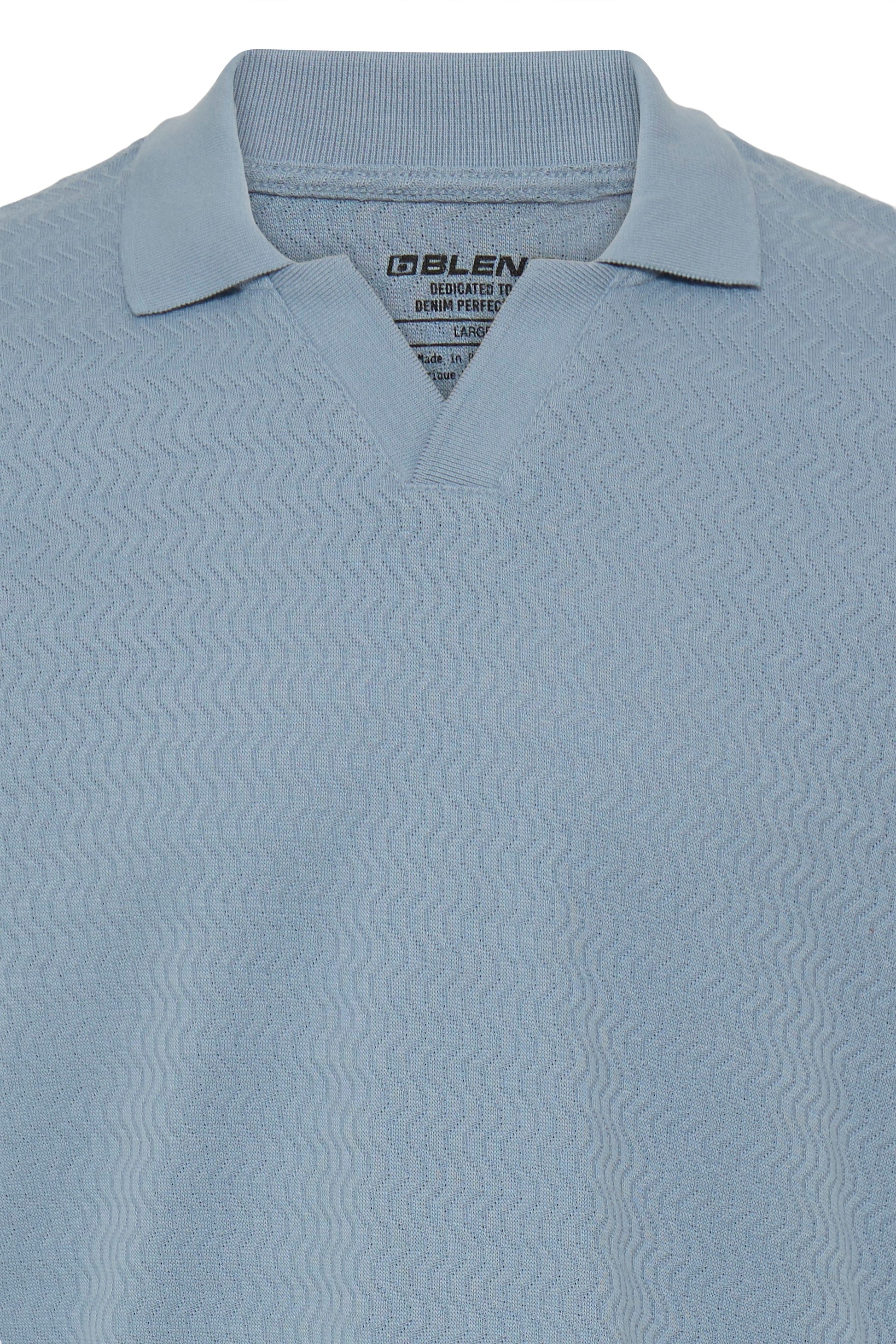 Bheskild Polo S/s (Faded Denim)