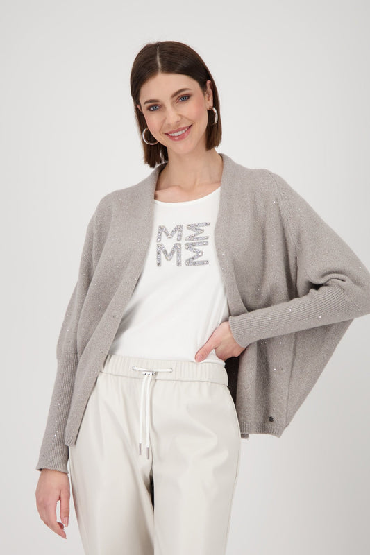 Strickjacke (Greige)