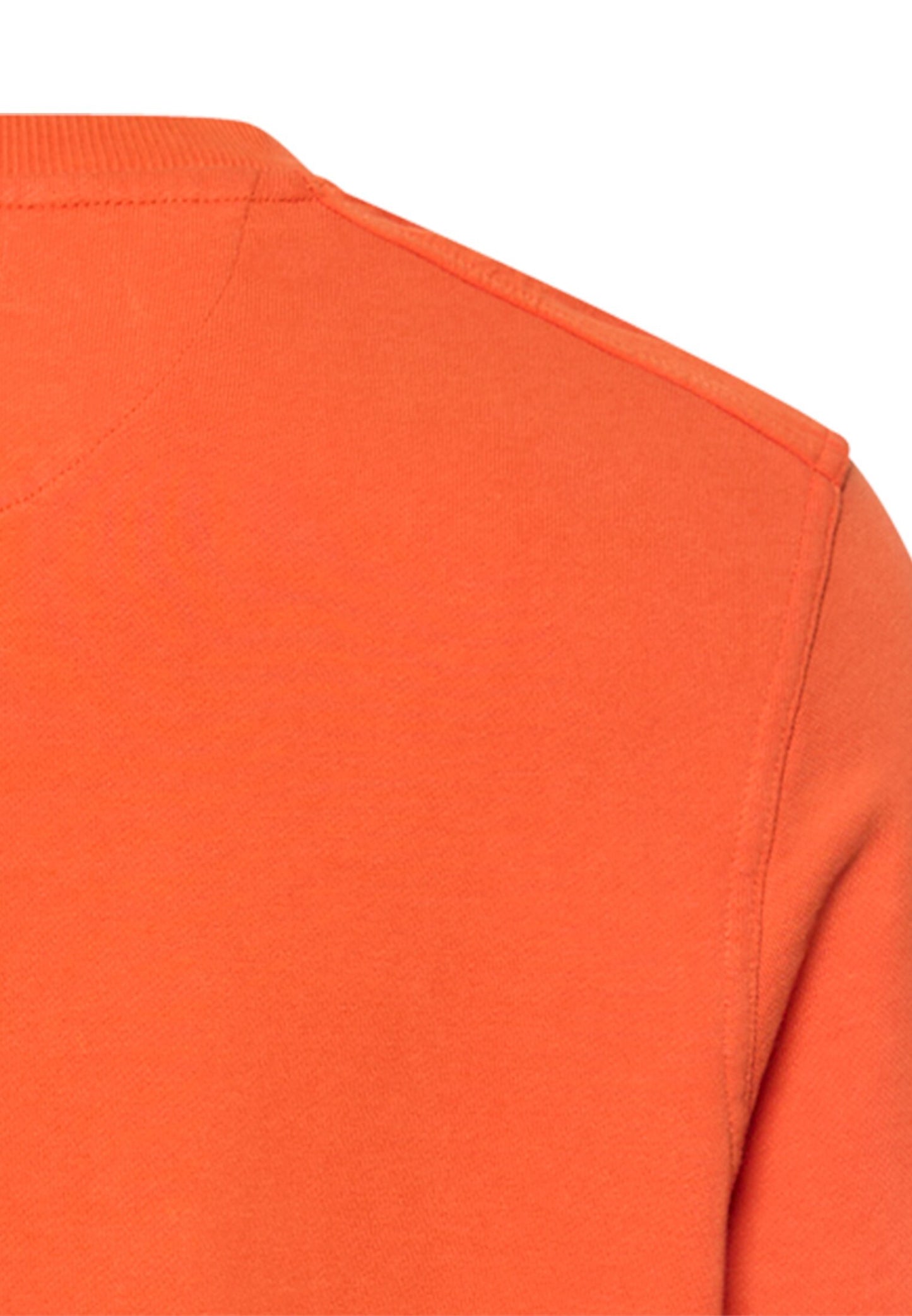 Sweatshirt mit Rundhalsausschnitt (Burned Orange)