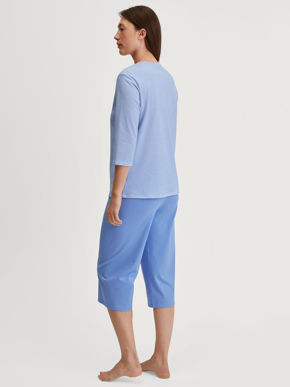 WOMEN 3/4 Pyjamas (Hydrangea Blue)