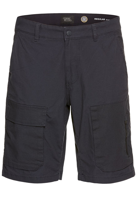 Cargo Shorts mit Ripstop-Kontrast (Dark Navy)