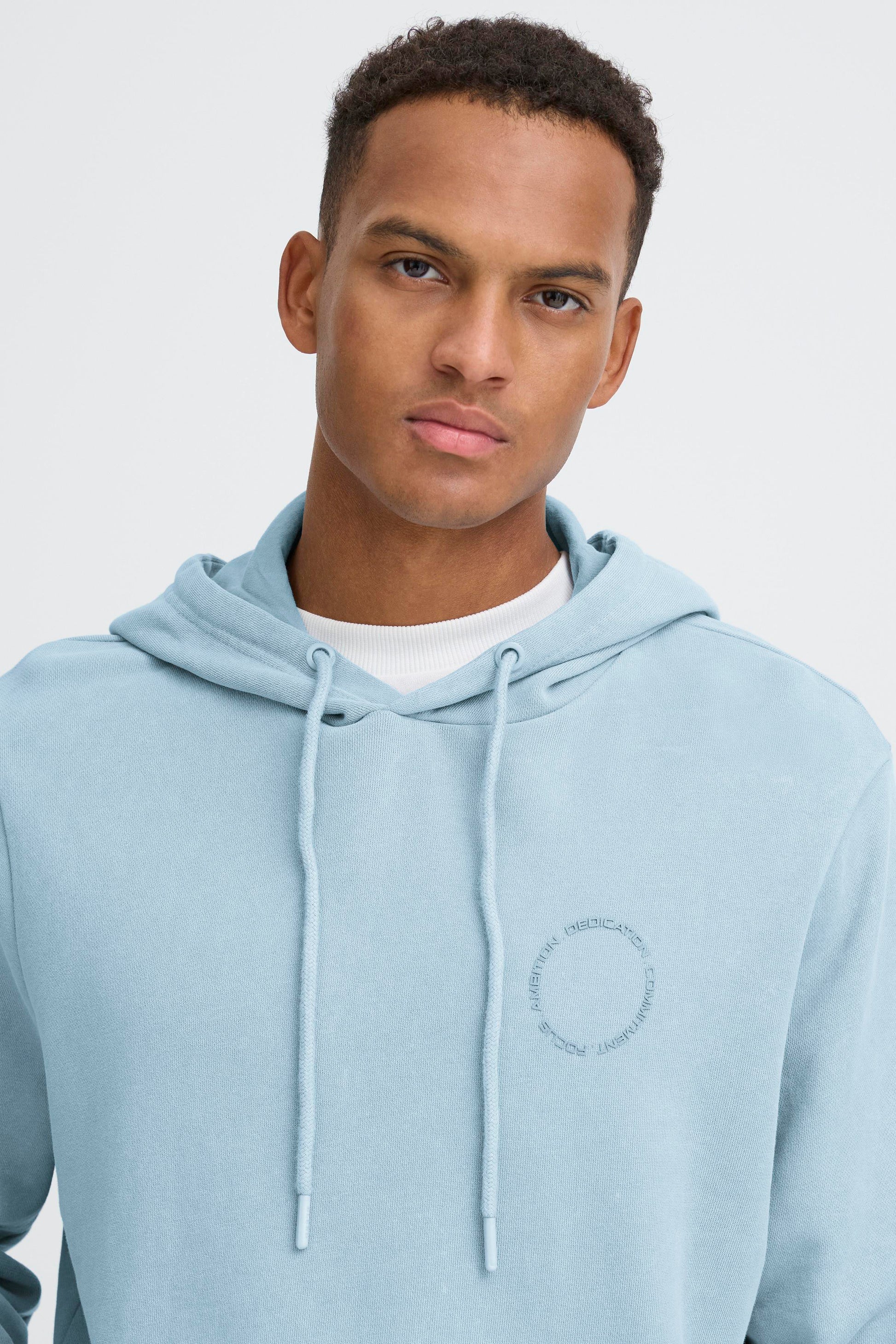 Bhfactor Hood Sweatshirt (Faded Denim)