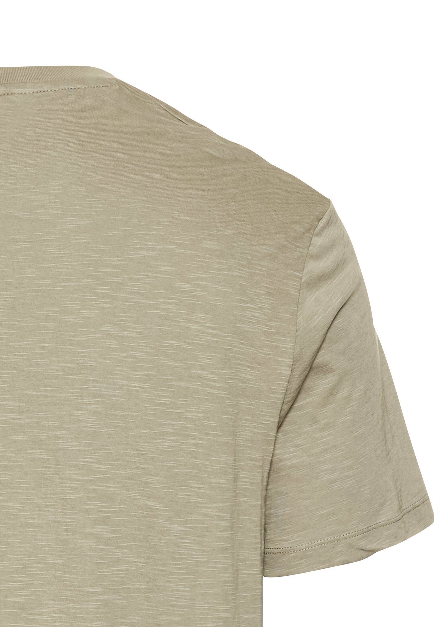 T-Shirt mit Print aus Organic Cotton (Khaki)