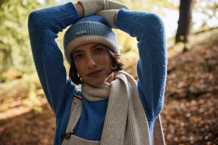Ailisa Beanie (Blue Blue)
