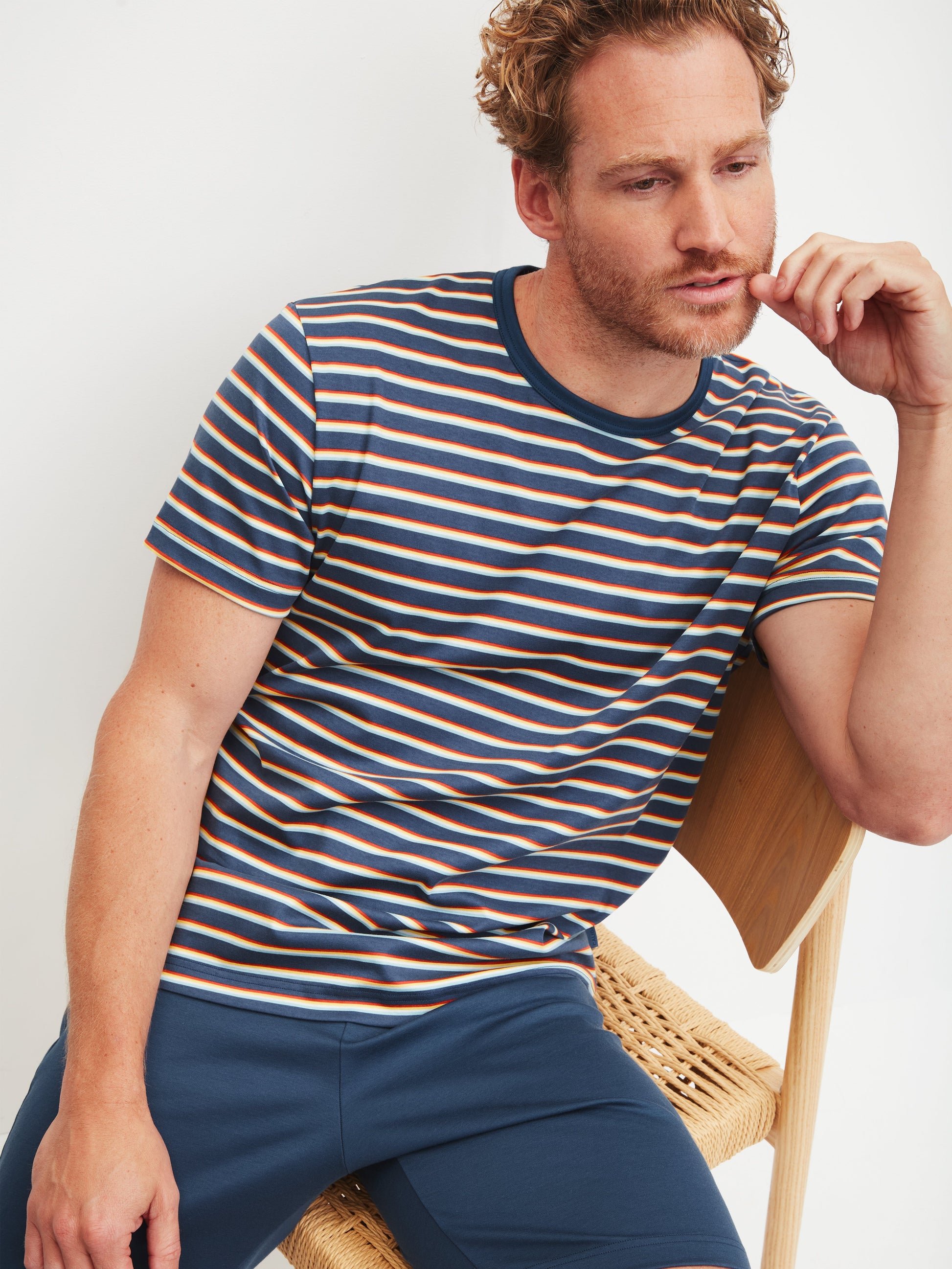 MEN Short pyjamas (Dark Denim)