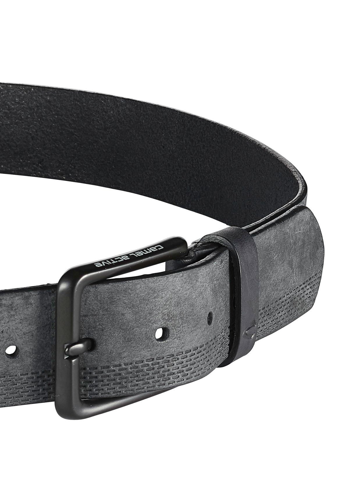 Ledergürtel mit verstellbaren Details (Black)
