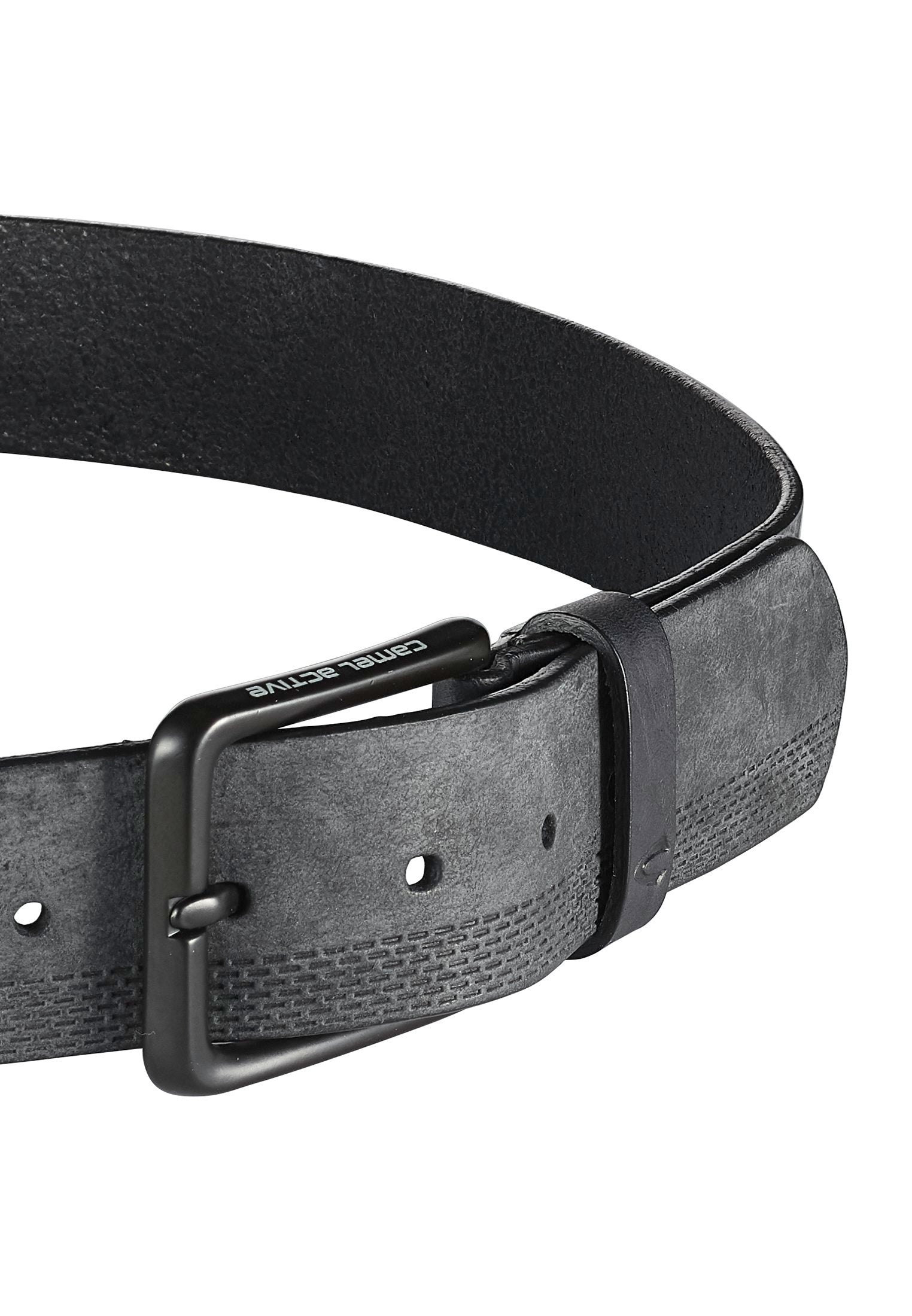Ledergürtel mit verstellbaren Details (Black)