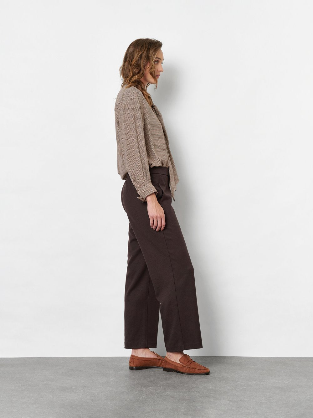 Sue Wide Chic 7/8 (Espresso)