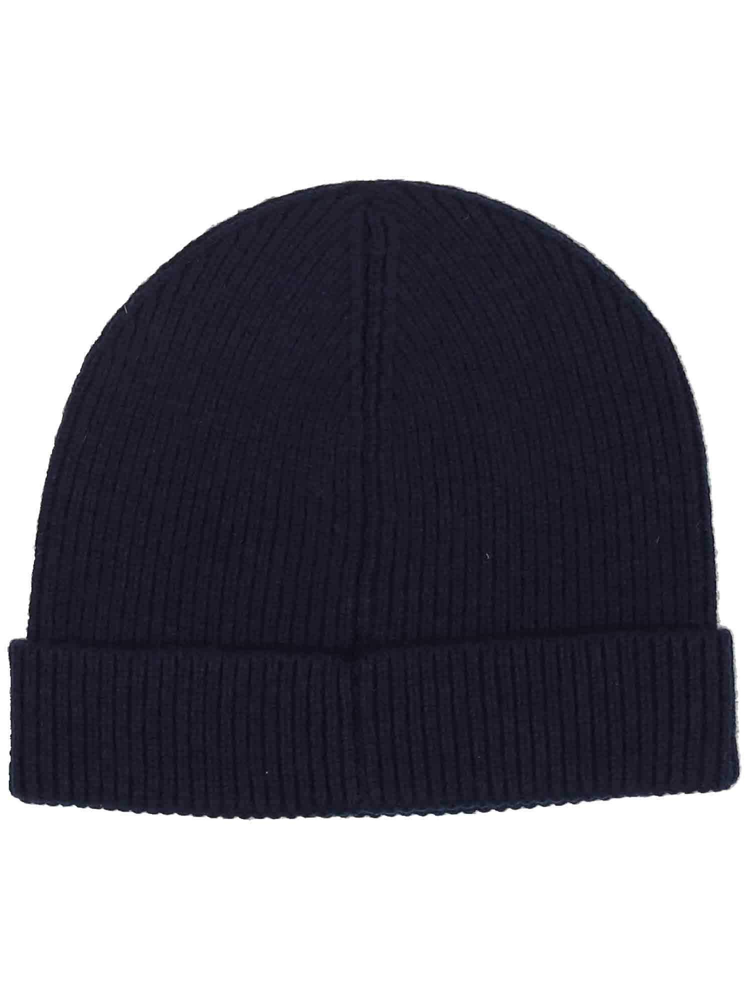 Strickmütze Woll Strickmütze (Navy)