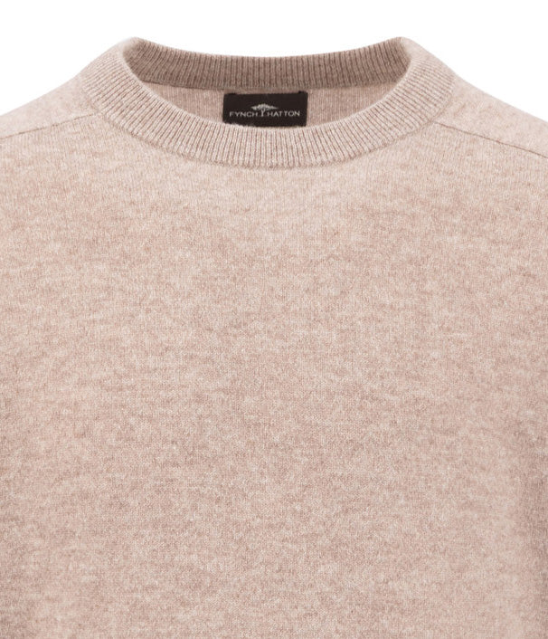 O-Neck, Cashmere (Light Taupe)