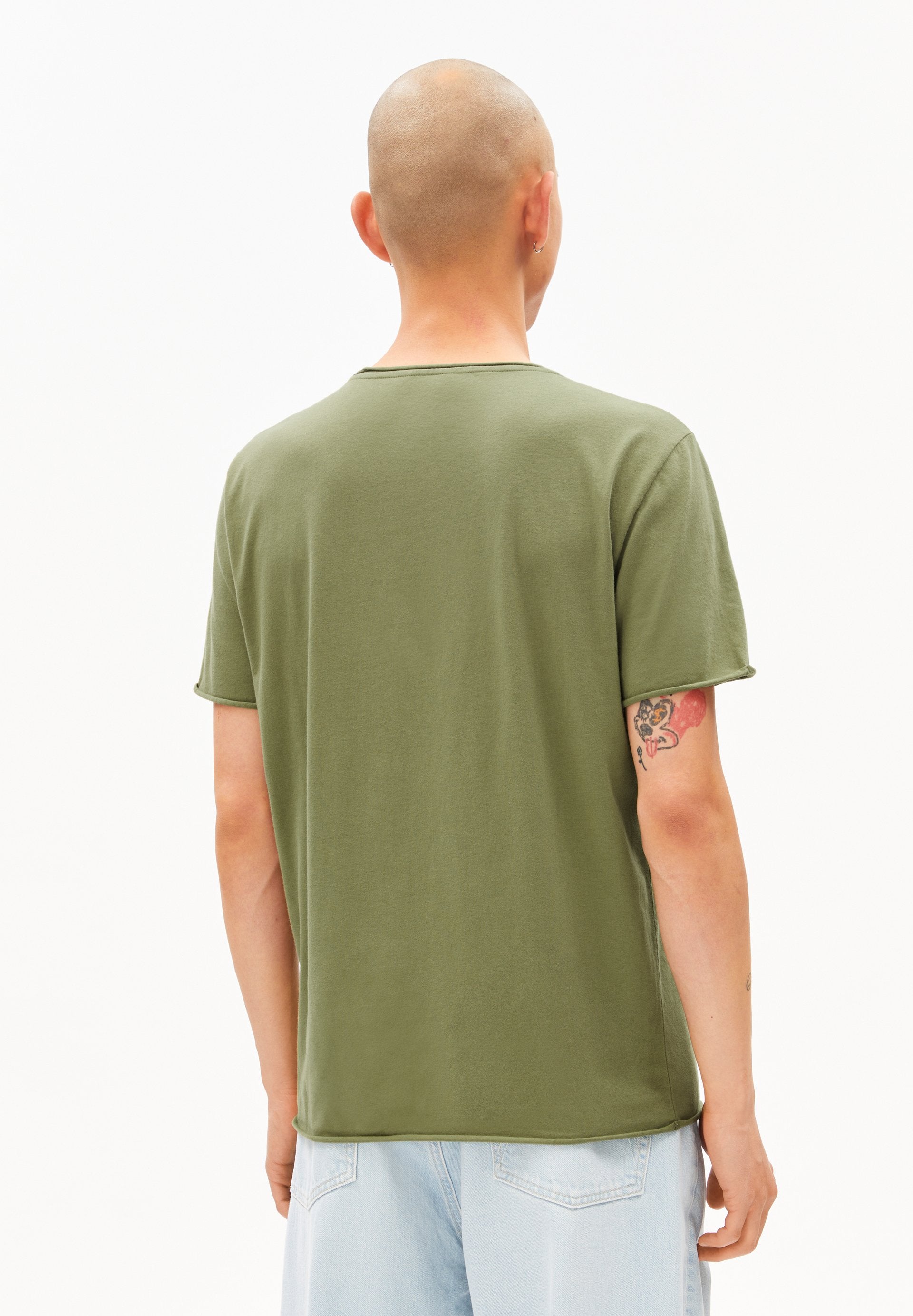 Jaames Brushed T-shirt (Fatigue Green)
