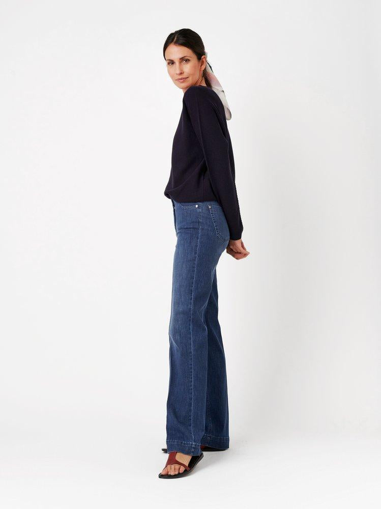Jenny Wide Leg (Mid Blue Used)