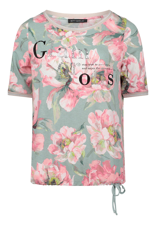 Casual-Shirt (Mint/rosé)