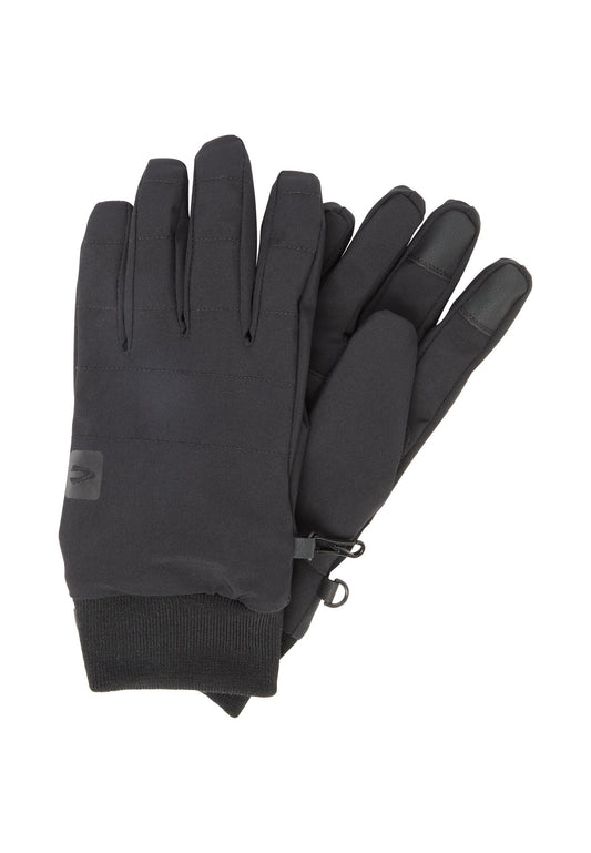 Funktionale Handschuhe aus Leder mit elastischem Bund (Asphalt)