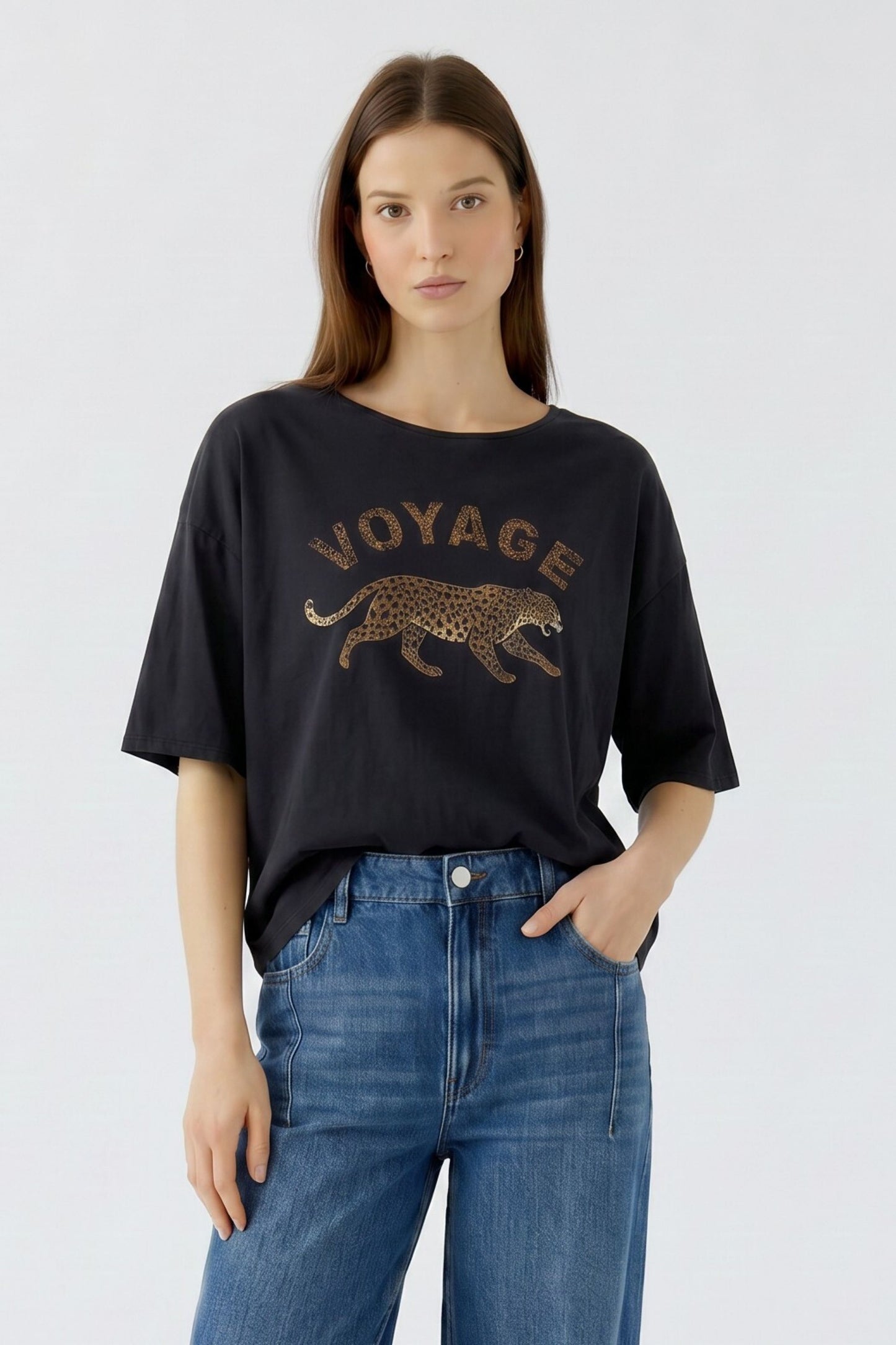 T-Shirt (Washed Out Blac)