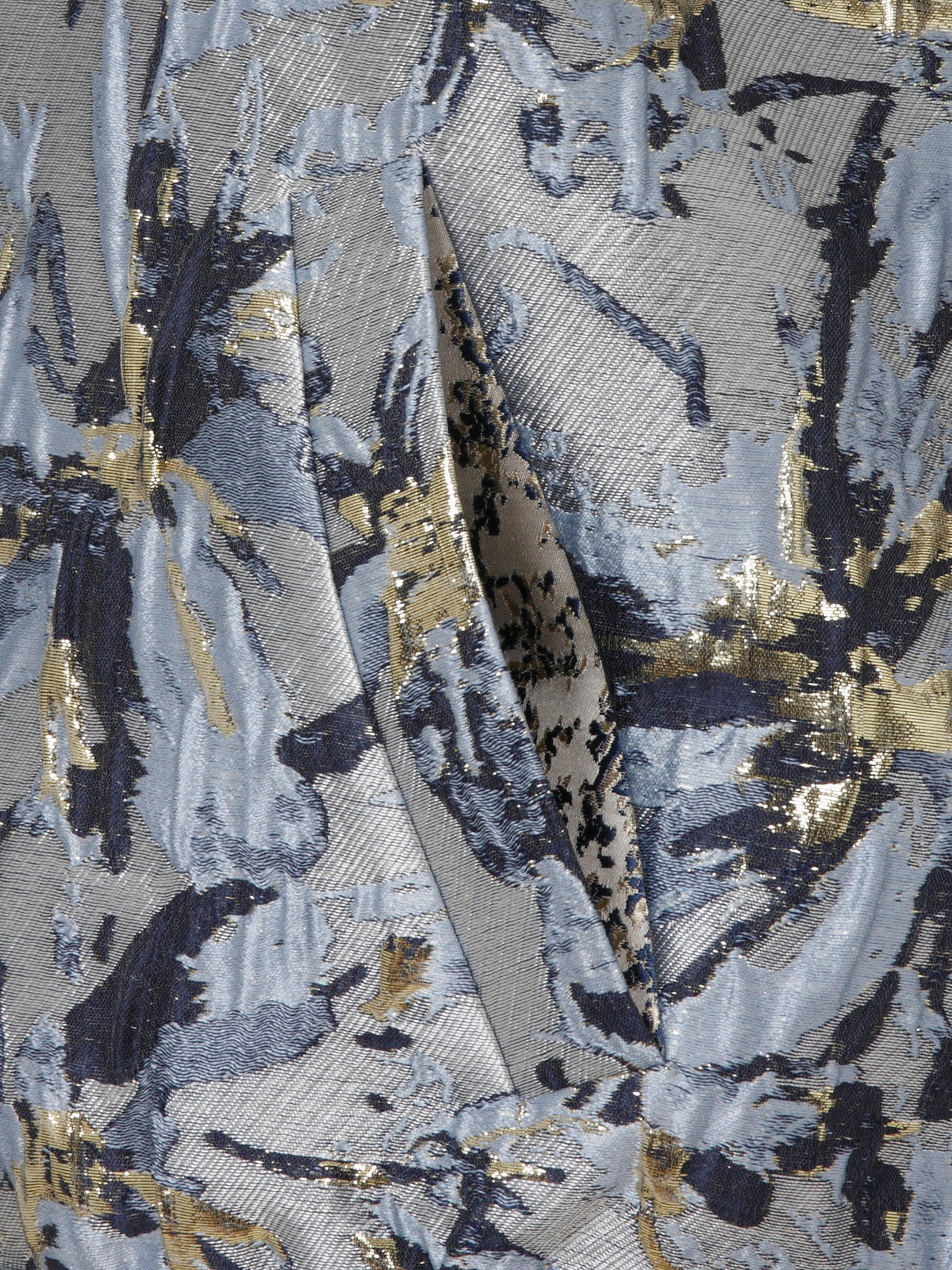Blouson Kragen 1/1 Arm (Navy Multicolor)