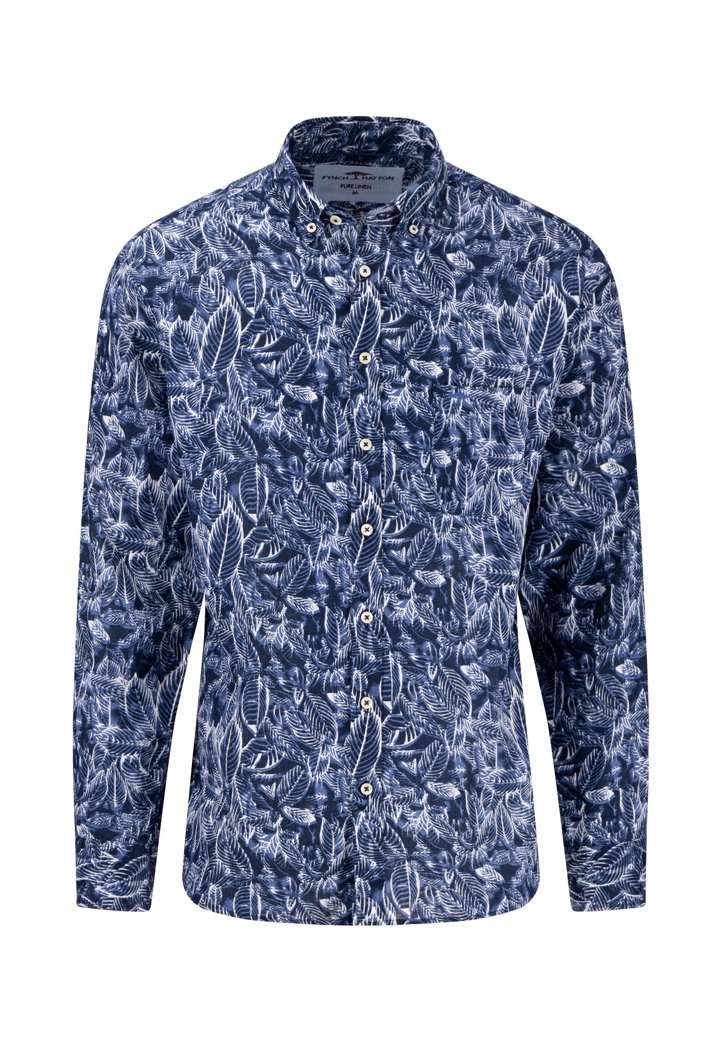 Summer Linen Prints, B.D. / 1/1 (Navy)