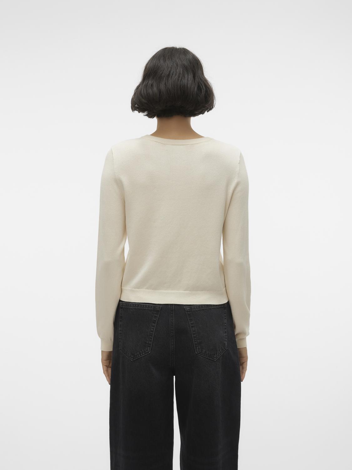 Vmglory Ls O-neck Short Cardigan Ga (Birch)