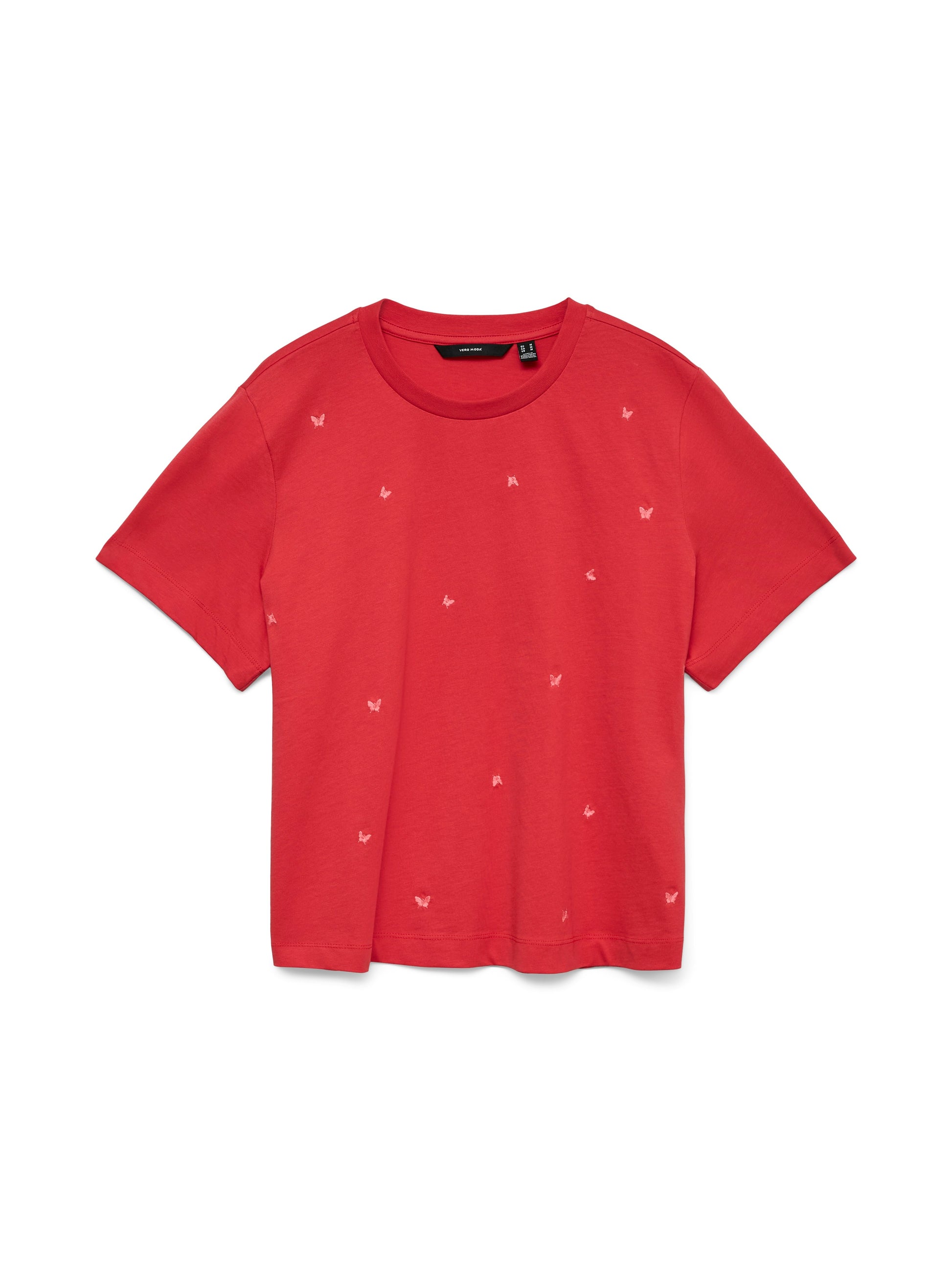 Vmsola Mette Ss Top Box Jrs (Poinsettia)