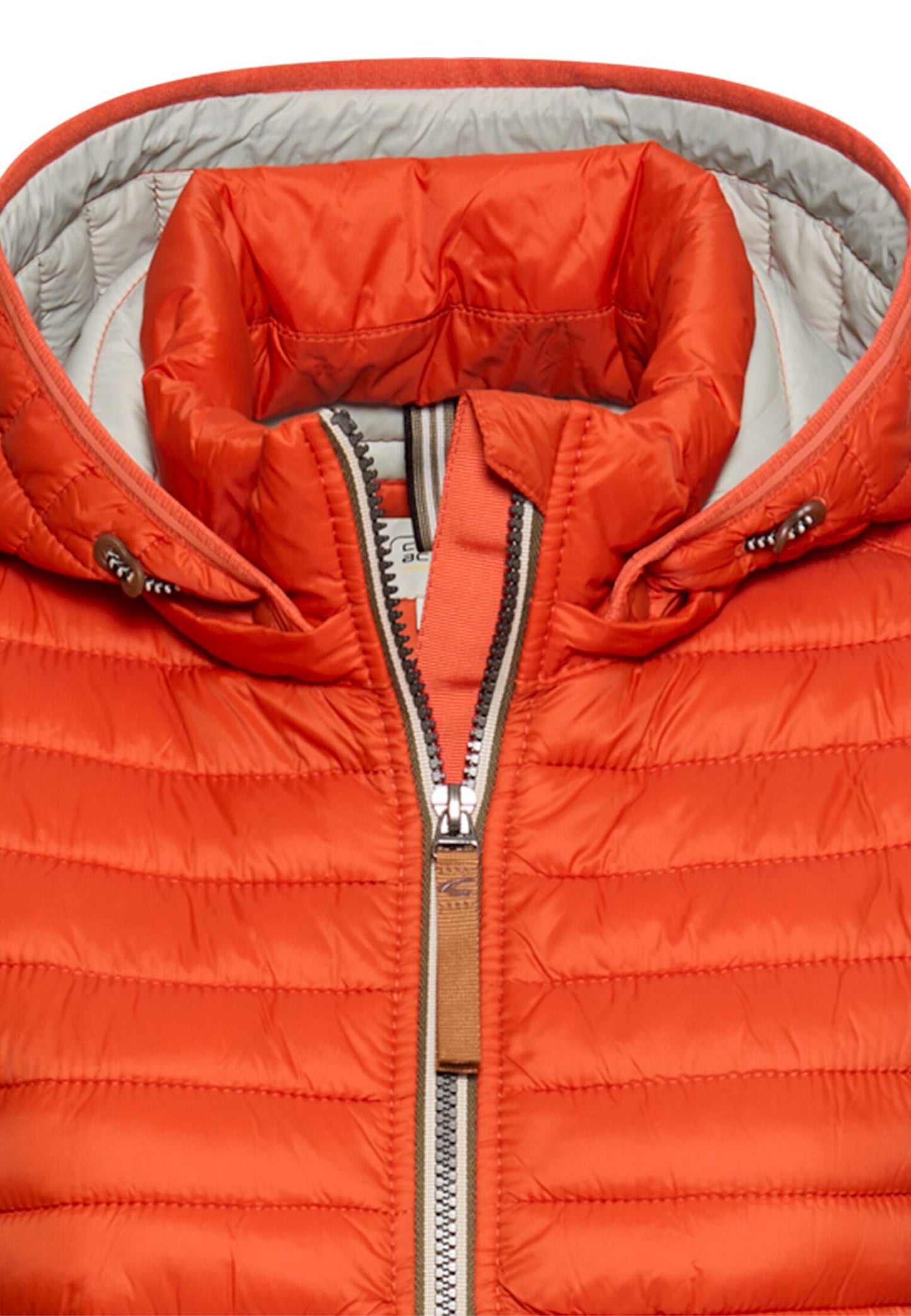 Winddichte Jacke mit seitlichem Strick-Einsatz (Pumpkin)