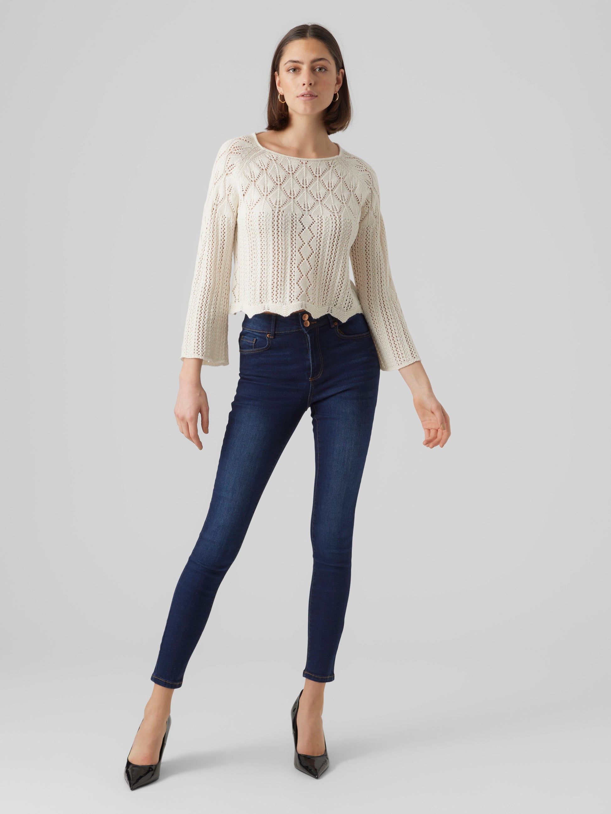 Vmginger 3/4 Boatneck Pullover Ga Noos (Birch)
